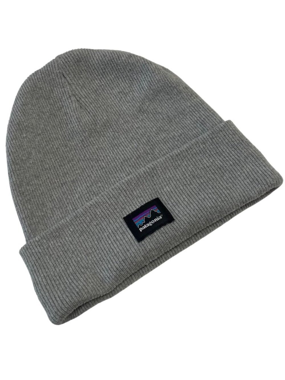 Patagonia Everyday Knit Beanie Hat One Size Gray Outdoor Minimalist Cozy Preppy